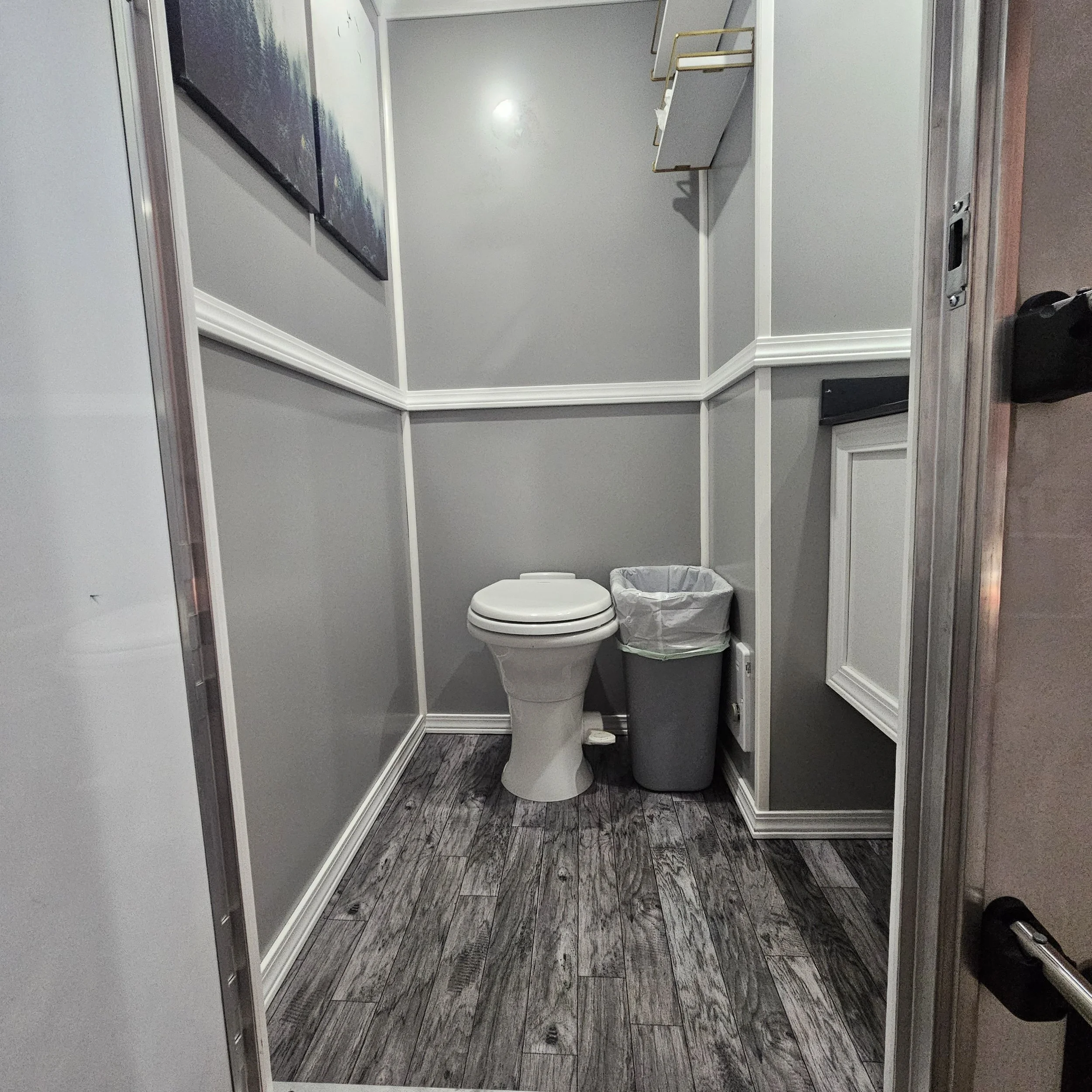 2-Stall compact restroom trailer